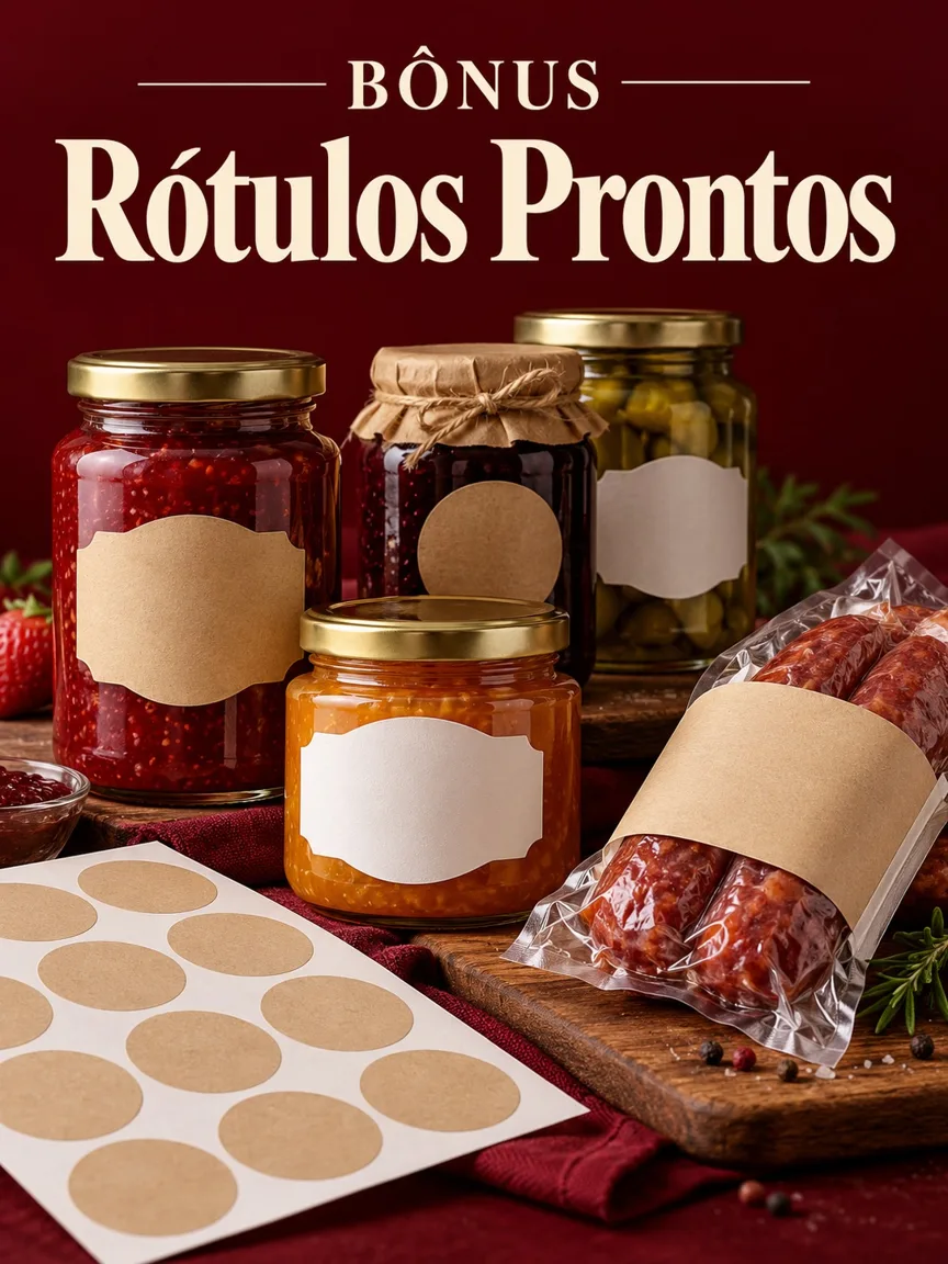 Capa do bônus Rótulos Prontos